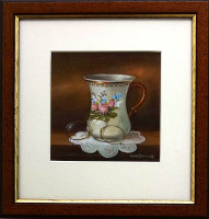 Vlasta Kahovcová - Krátkozraký stařík - signovaný umělecký tisk